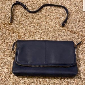 Navy cross body